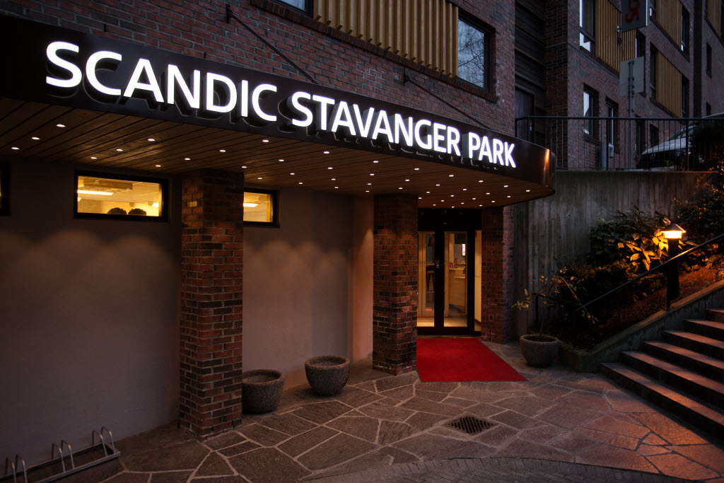 Copyright: Haakon Brox Scandic Stavanger Park hovedinngang